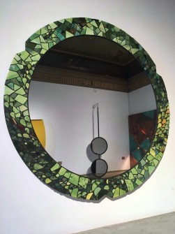 Mirror commissioned for display with furniture